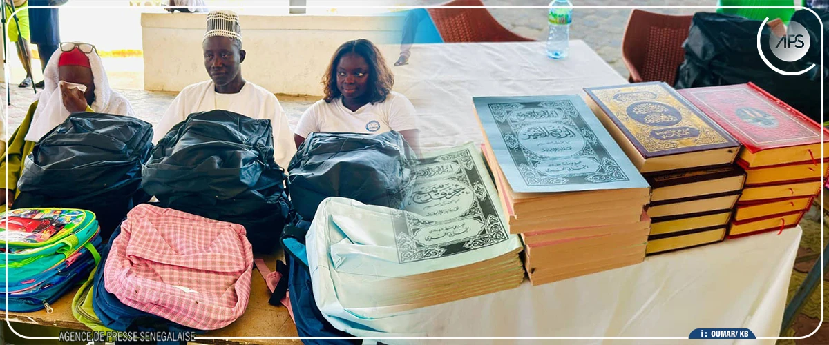 Dankh Sène : une association prime les meilleurs élèves et remet un don de médicaments au poste de santé