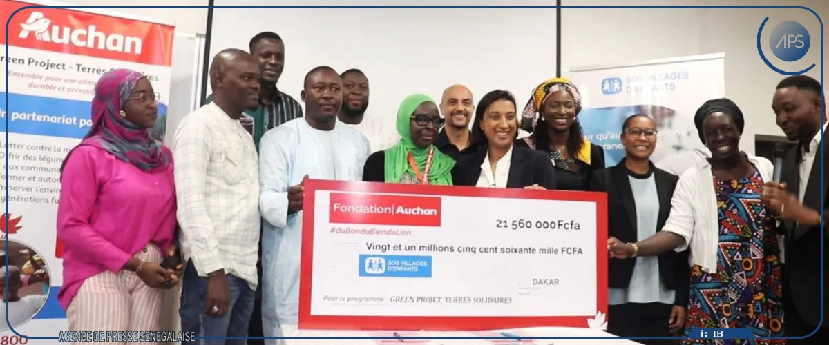 SOS Villages d’enfants bénéficiaire d’un projet pour une alimentation saine et durable à Kaolack