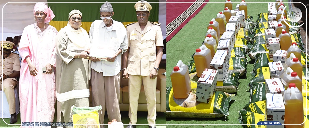 Tambacounda : des kits alimentaires à une centaine de ménages impactés par la crue du Mamacounda