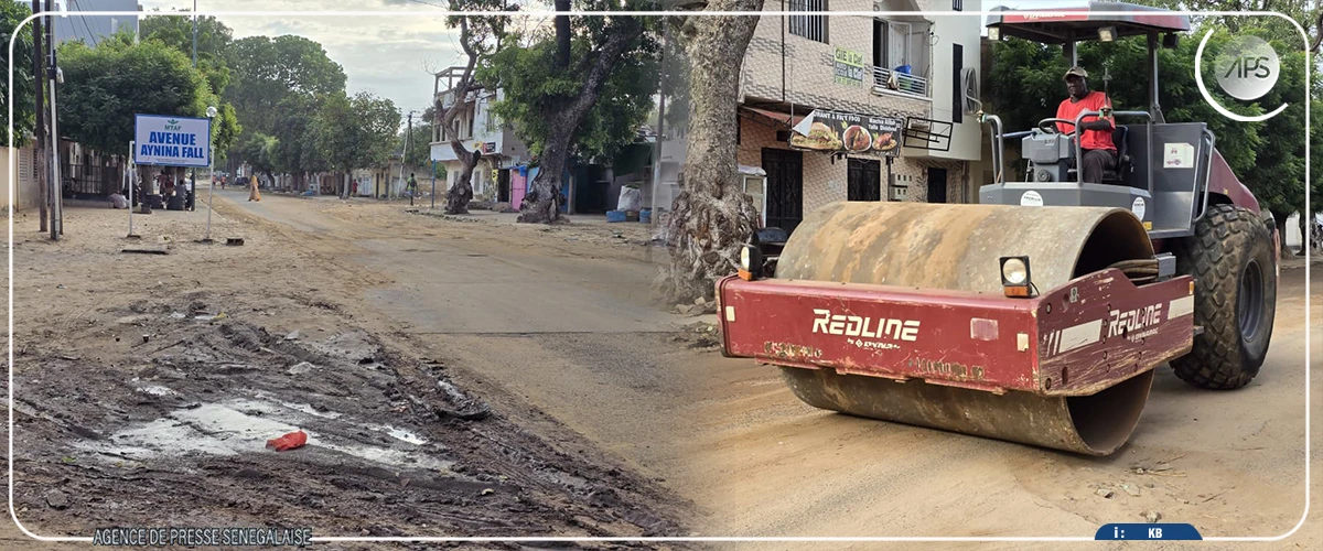La ville de Thiès lance des travaux de réfection de plus de 13 kilomètres de route