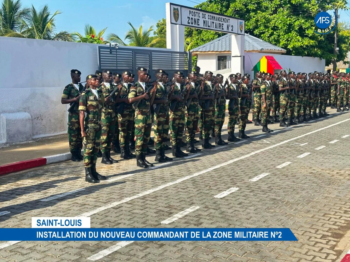 Saint - Louis : Installation du nouveau commandant de la zone militaire N°2 