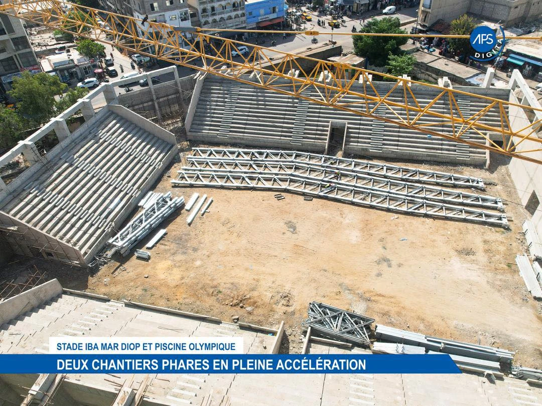 Stade Iba Mar Diop et Piscine Olympique : Deux chantiers phares en pleine accélération 