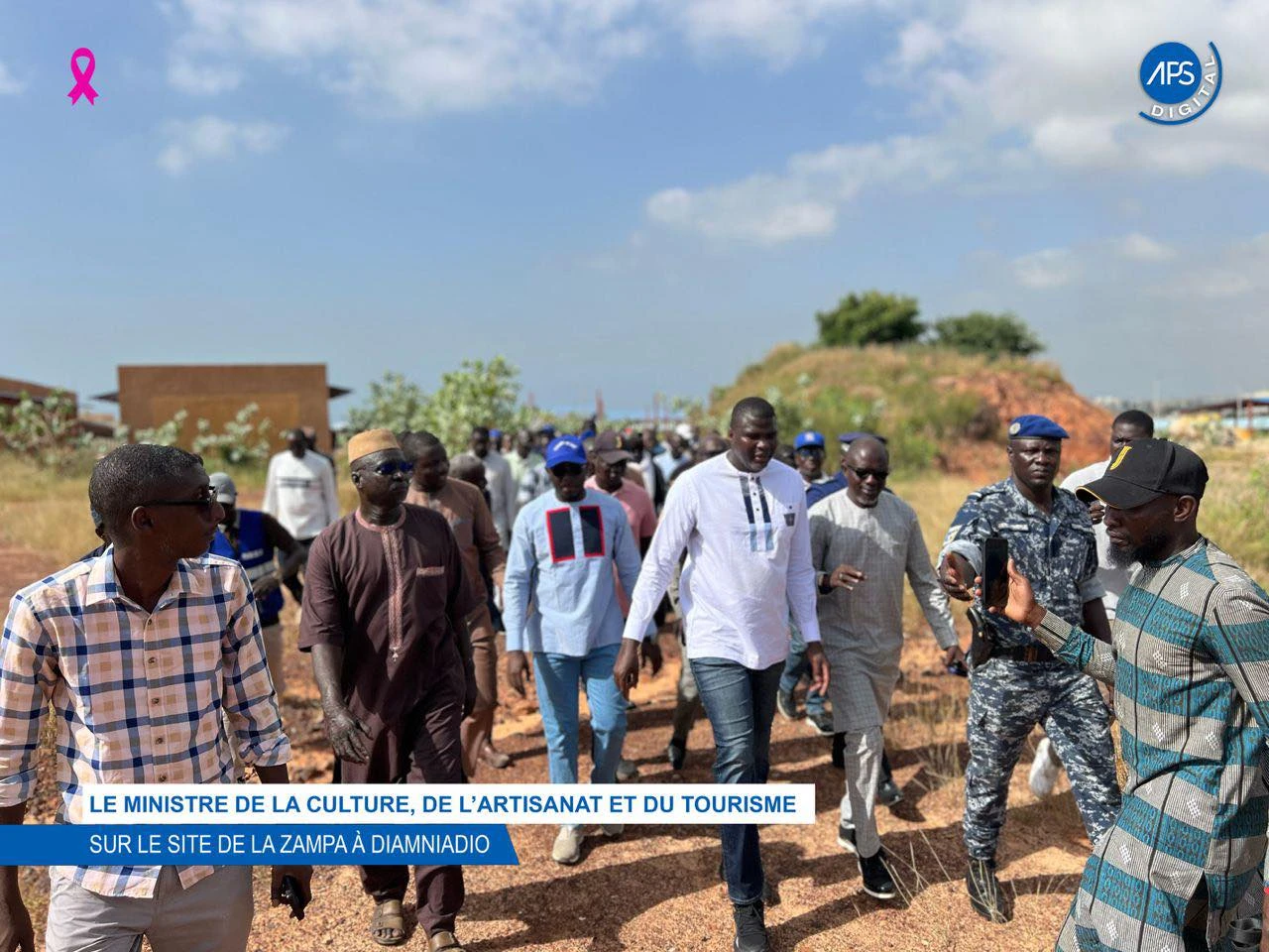 Le ministre de la Culture, de l’Artisanat et du Tourisme sur le site de la ZAMPA à Diamniadio