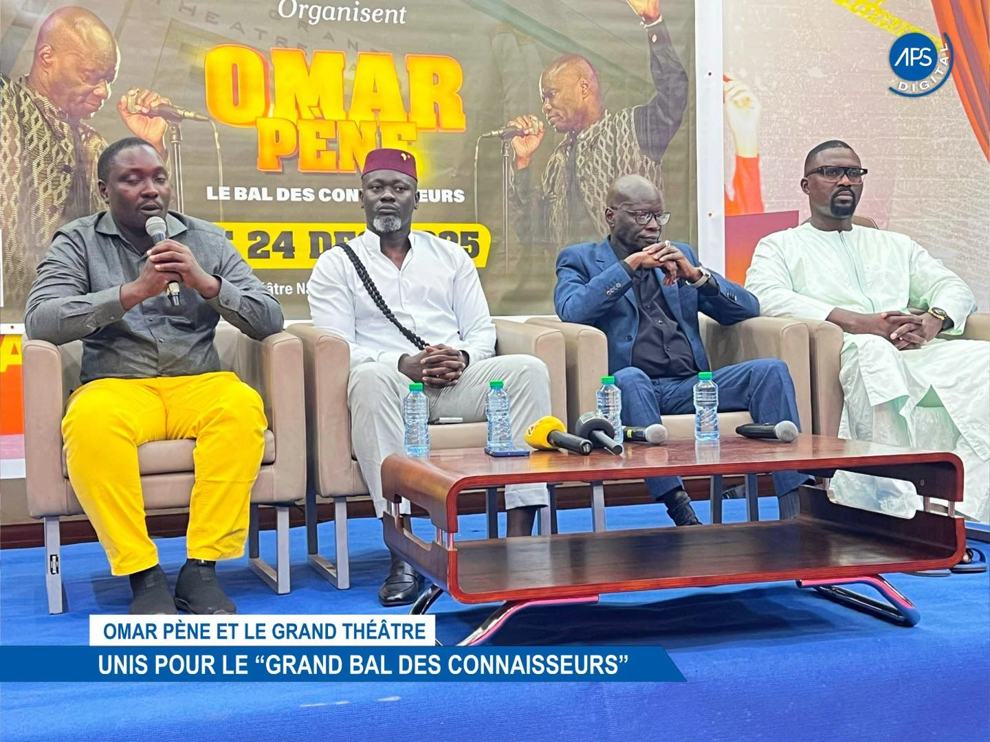 Omar Pène et le Grand Théâtre, unis pour le “Grand Bal des Connaisseurs”