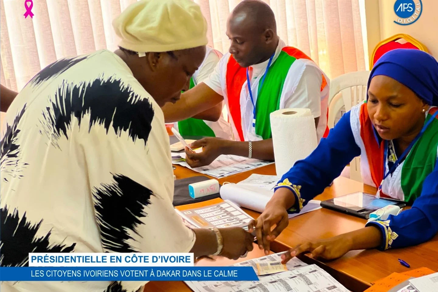 Présidentielle en Côte d’Ivoire : Les citoyens ivoiriens votent à Dakar dans le calme