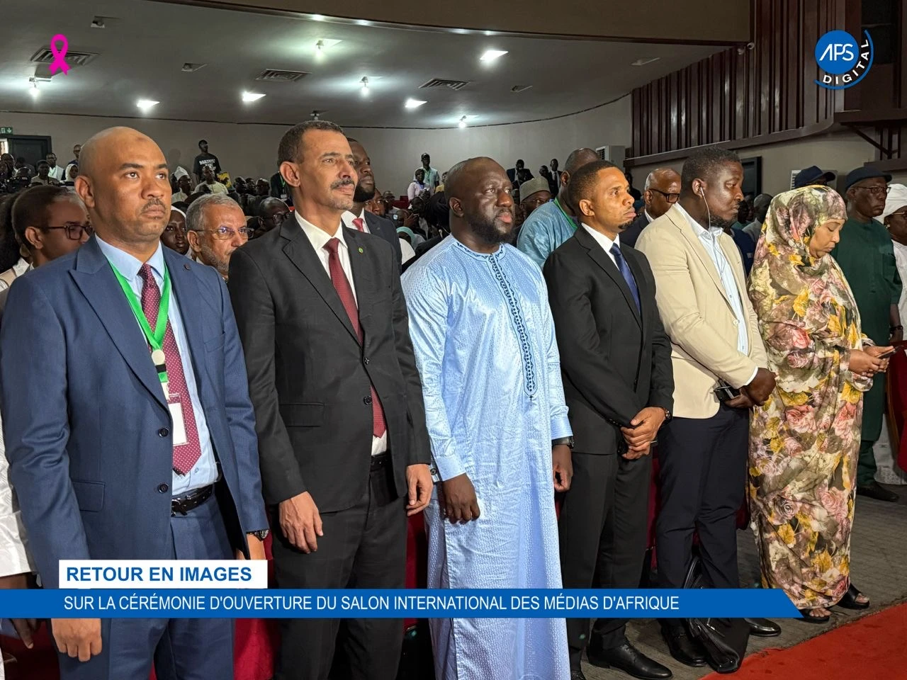 Retour en images sur la cérémonie d'ouverture du Salon international des médias d'Afrique