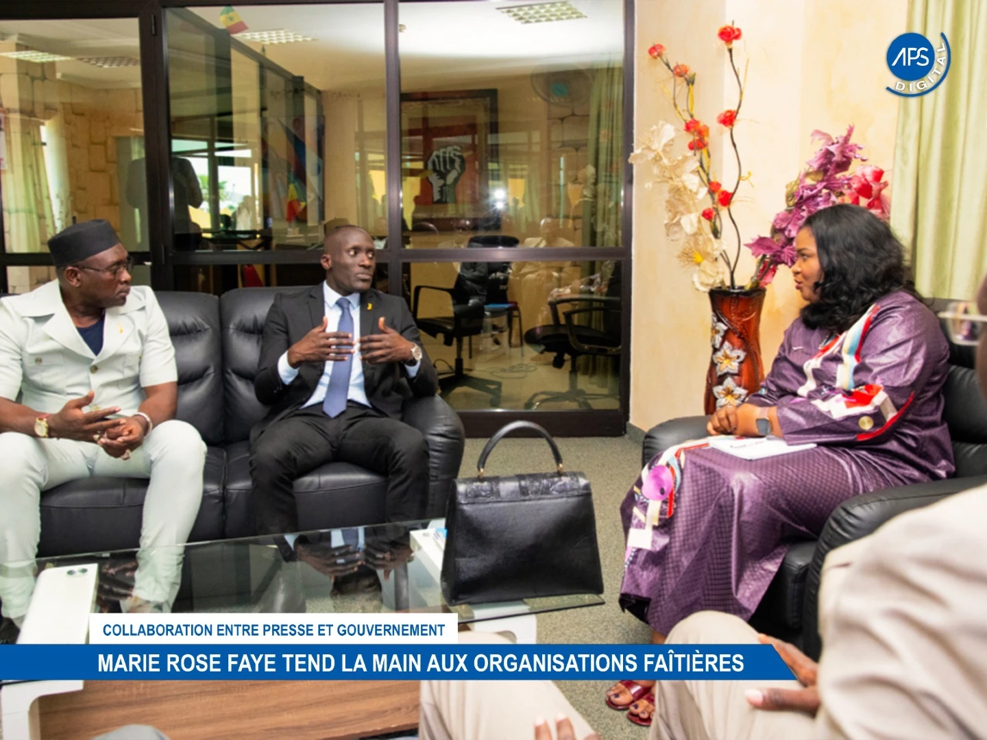 Collaboration entre presse et gouvernement : Marie Rose Faye tend la main aux organisations faîtières