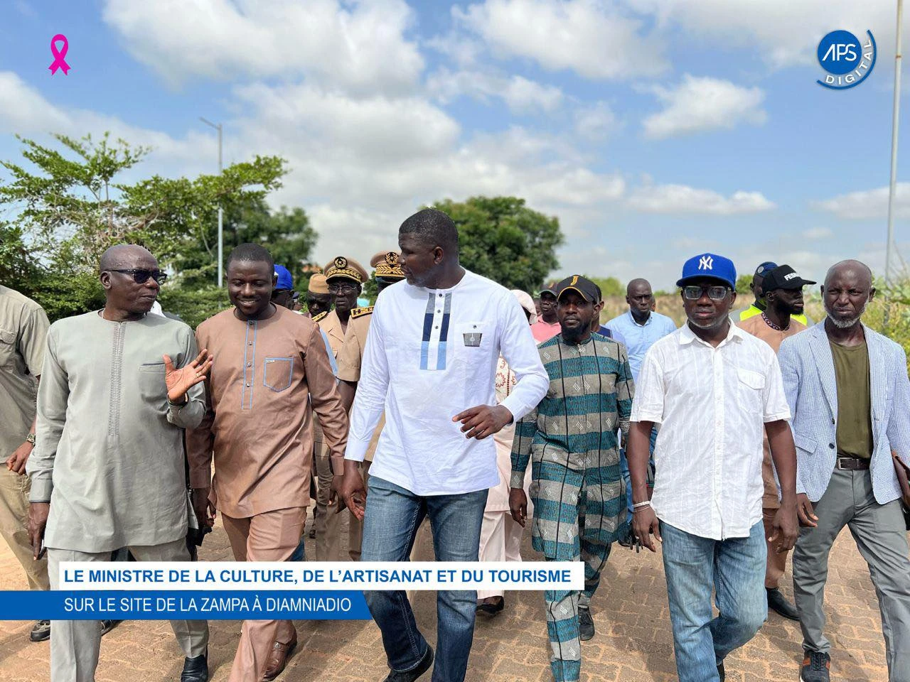 Le ministre de la Culture, de l’Artisanat et du Tourisme sur le site de la ZAMPA à Diamniadio
