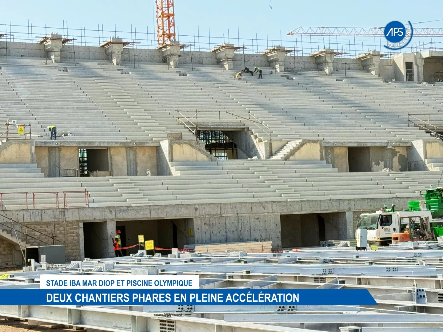 Stade Iba Mar Diop et Piscine Olympique : Deux chantiers phares en pleine accélération 