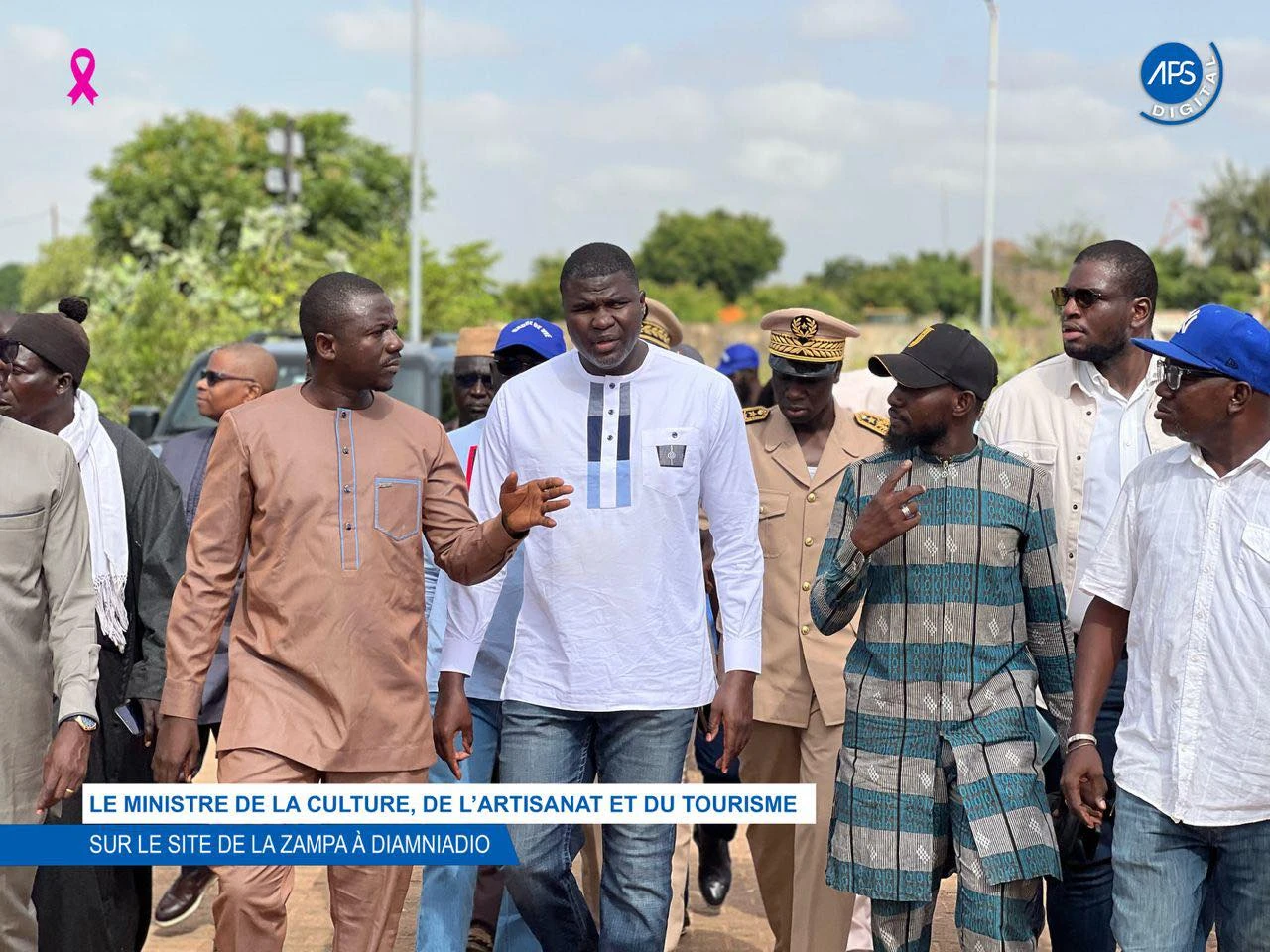 Le ministre de la Culture, de l’Artisanat et du Tourisme sur le site de la ZAMPA à Diamniadio