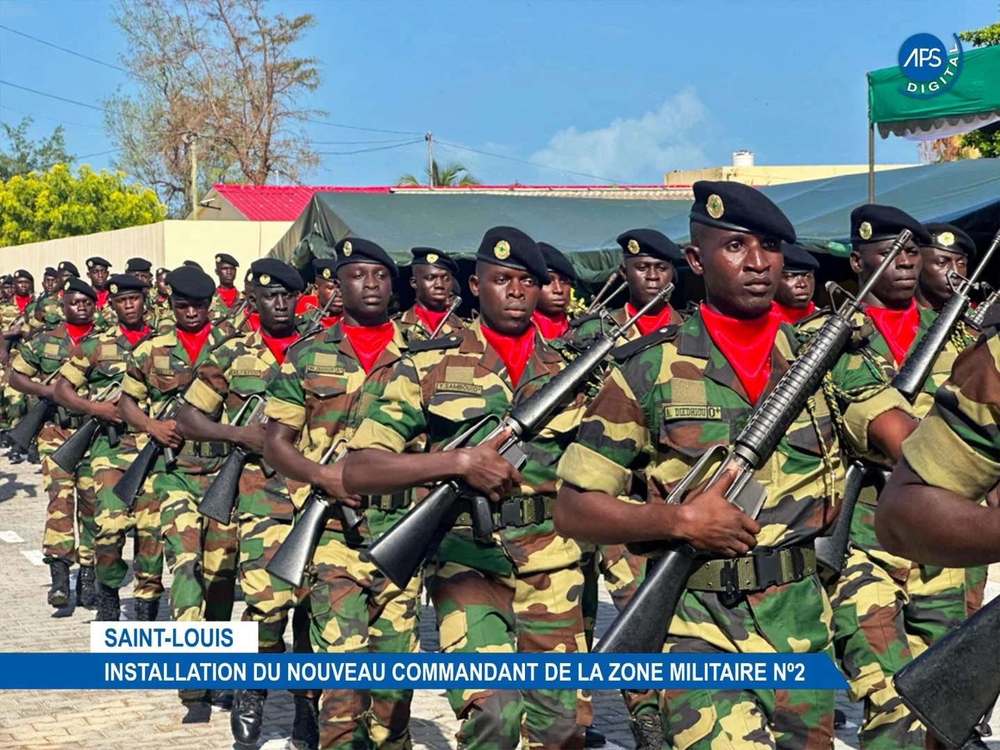 Saint - Louis : Installation du nouveau commandant de la zone militaire N°2 