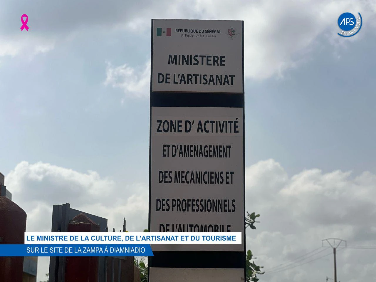 Le ministre de la Culture, de l’Artisanat et du Tourisme sur le site de la ZAMPA à Diamniadio