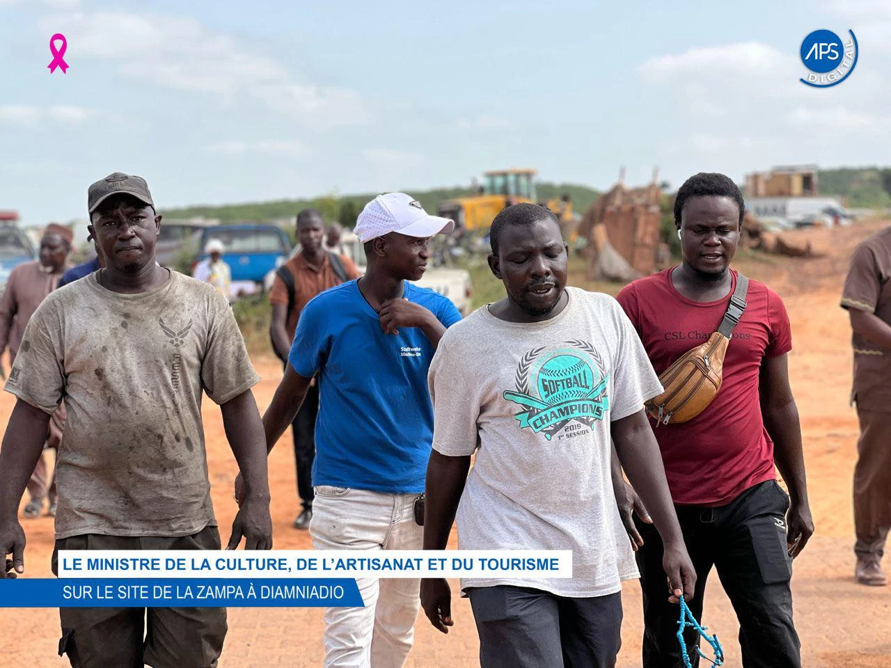 Le ministre de la Culture, de l’Artisanat et du Tourisme sur le site de la ZAMPA à Diamniadio