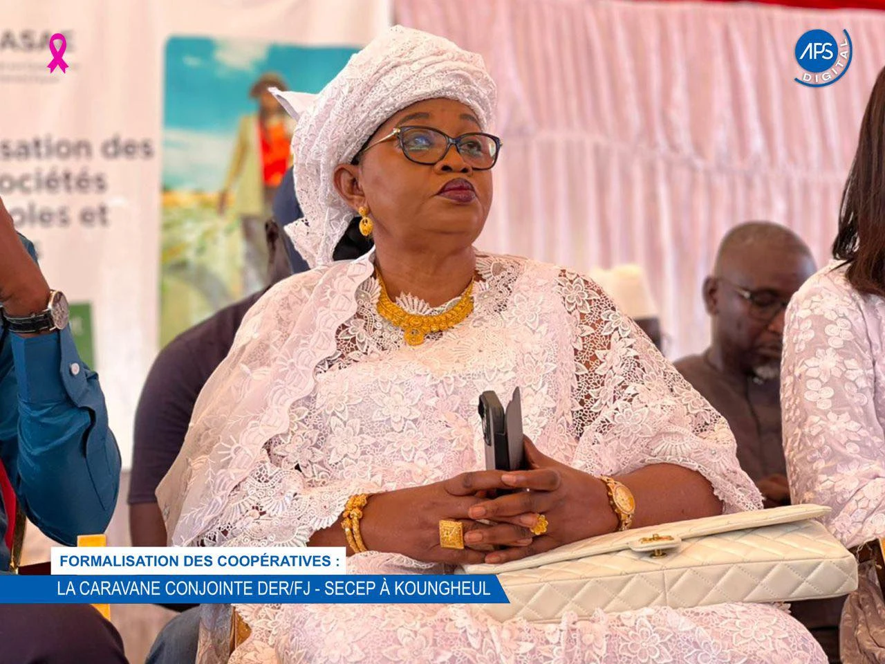 Formalisation des coopérative : La caravane conjointe DER / FJ - SECEP à Koungheul 