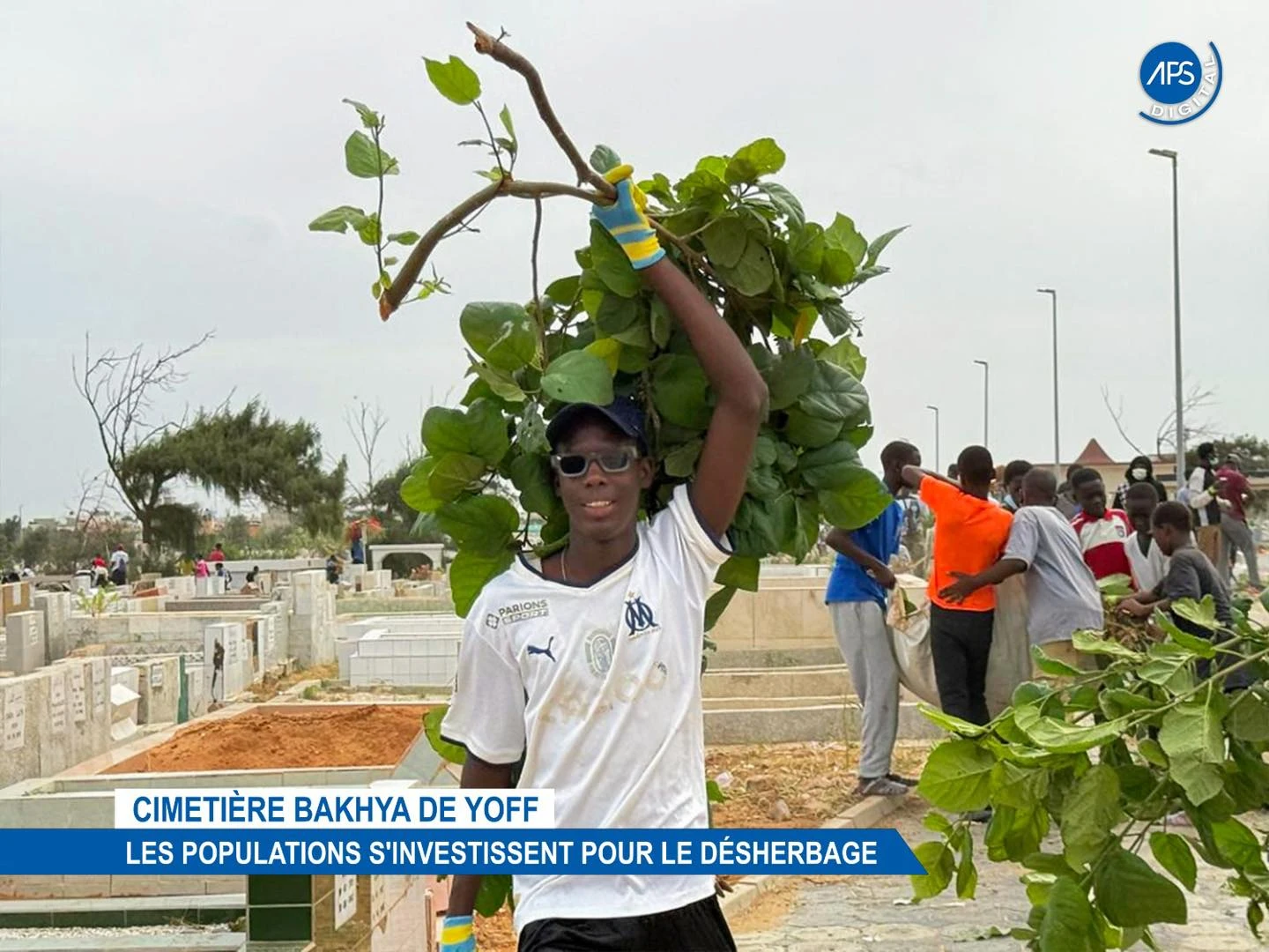 Cimetière Bakhya de Yoff : Les populations s'investissent pour le désherbage