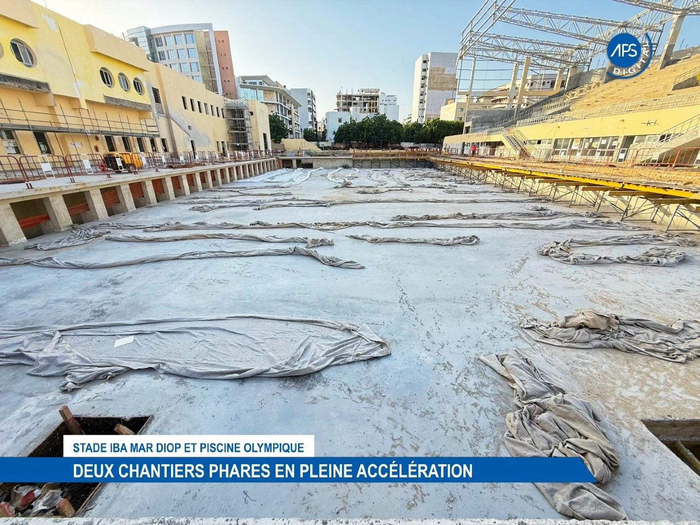 Stade Iba Mar Diop et Piscine Olympique : Deux chantiers phares en pleine accélération 