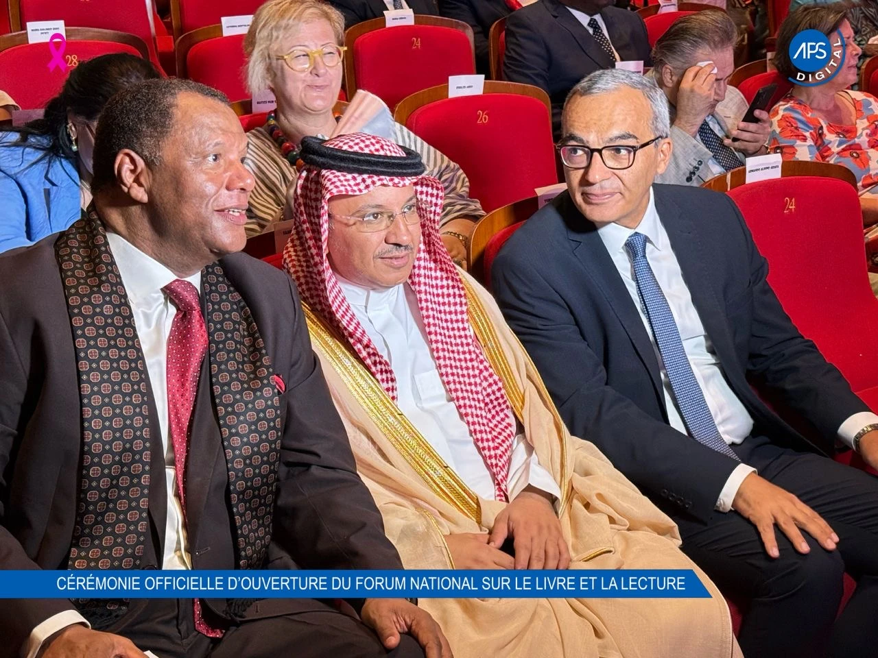 Cérémonie officielle d’ouverture du Forum national sur le livre et la lecture