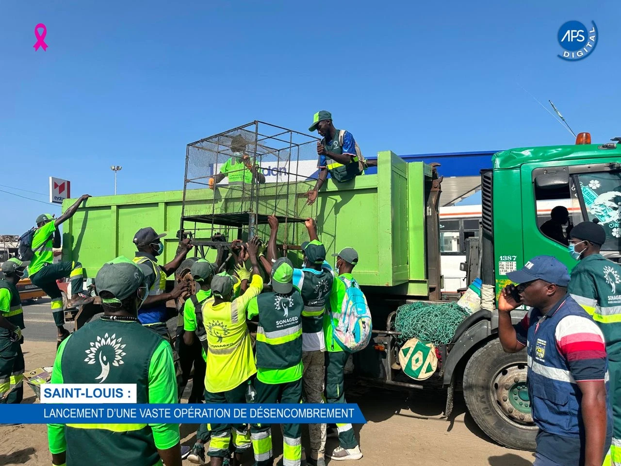 Saint-Louis : Lancement d'une vaste opération de désencombrement