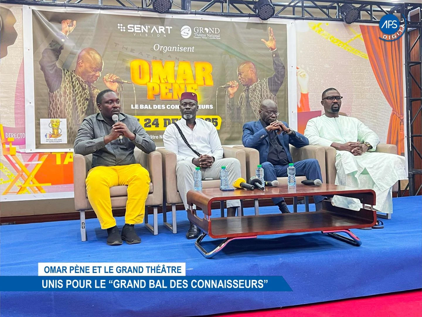 Omar Pène et le Grand Théâtre, unis pour le “Grand Bal des Connaisseurs”