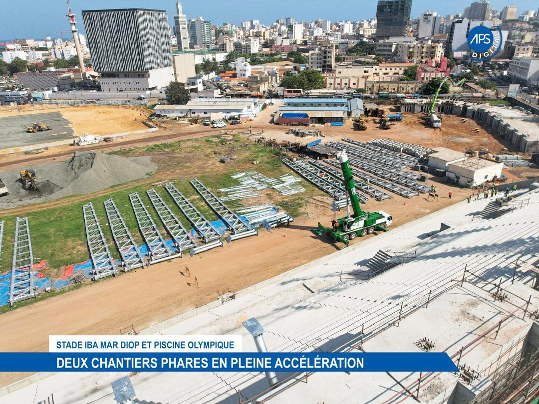 Stade Iba Mar Diop et Piscine Olympique : Deux chantiers phares en pleine accélération 