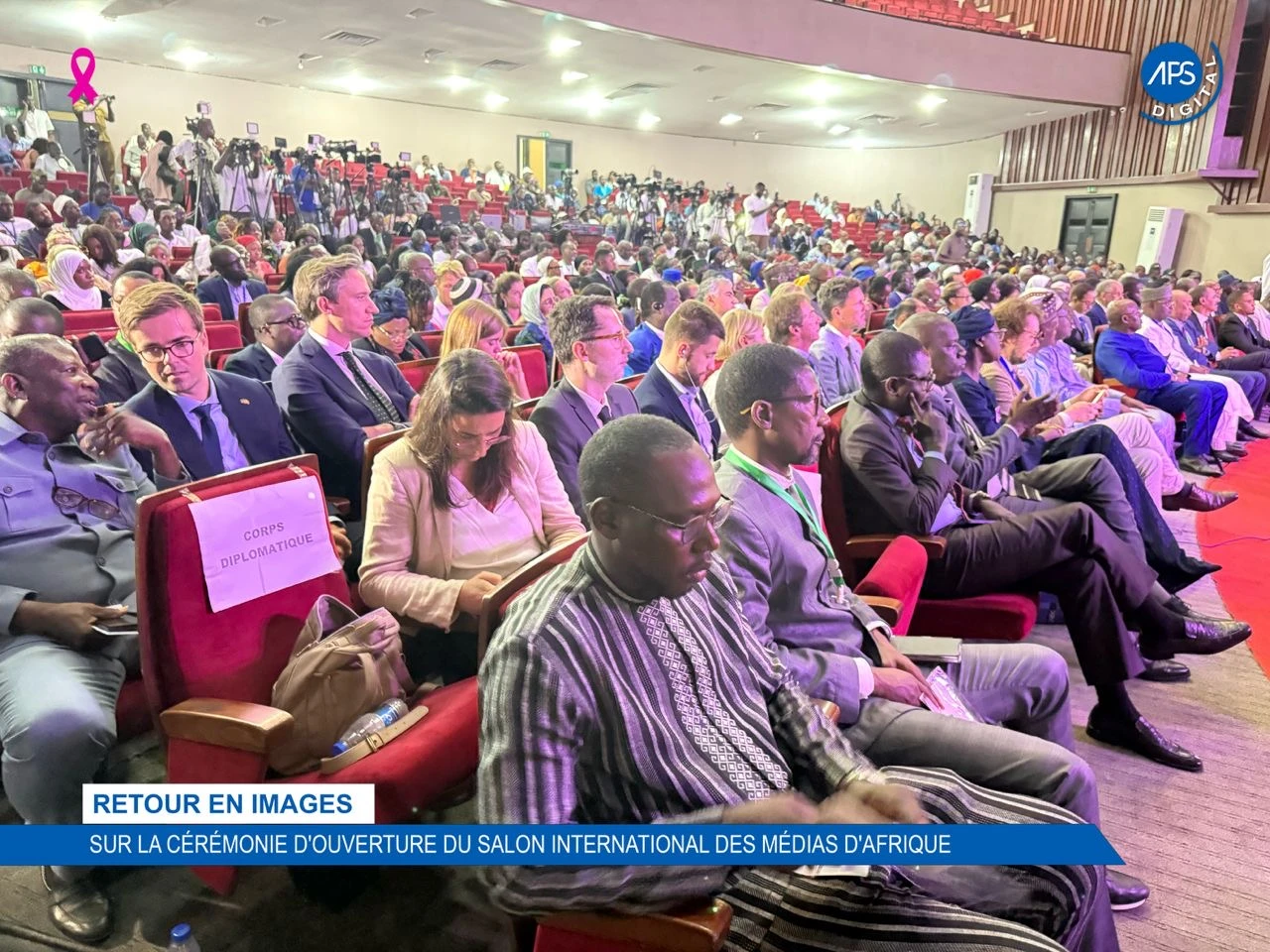 Retour en images sur la cérémonie d'ouverture du Salon international des médias d'Afrique