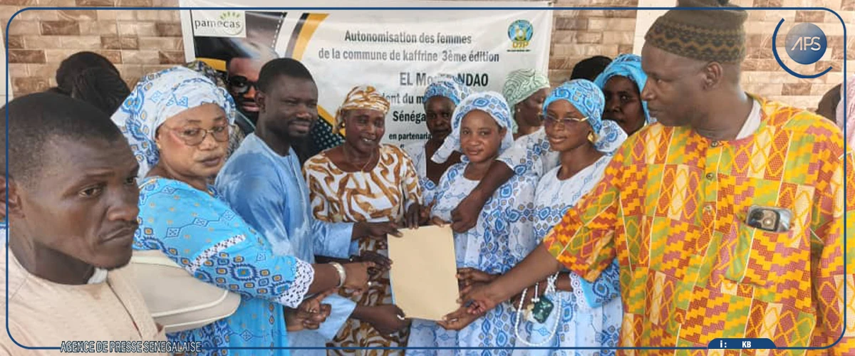 Un homme d’affaires accorde un prêt de 48 millions à 240 femmes de Kaffrine