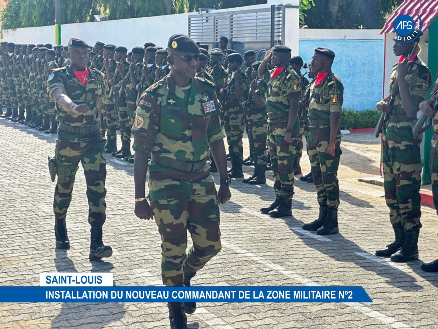 Saint - Louis : Installation du nouveau commandant de la zone militaire N°2 