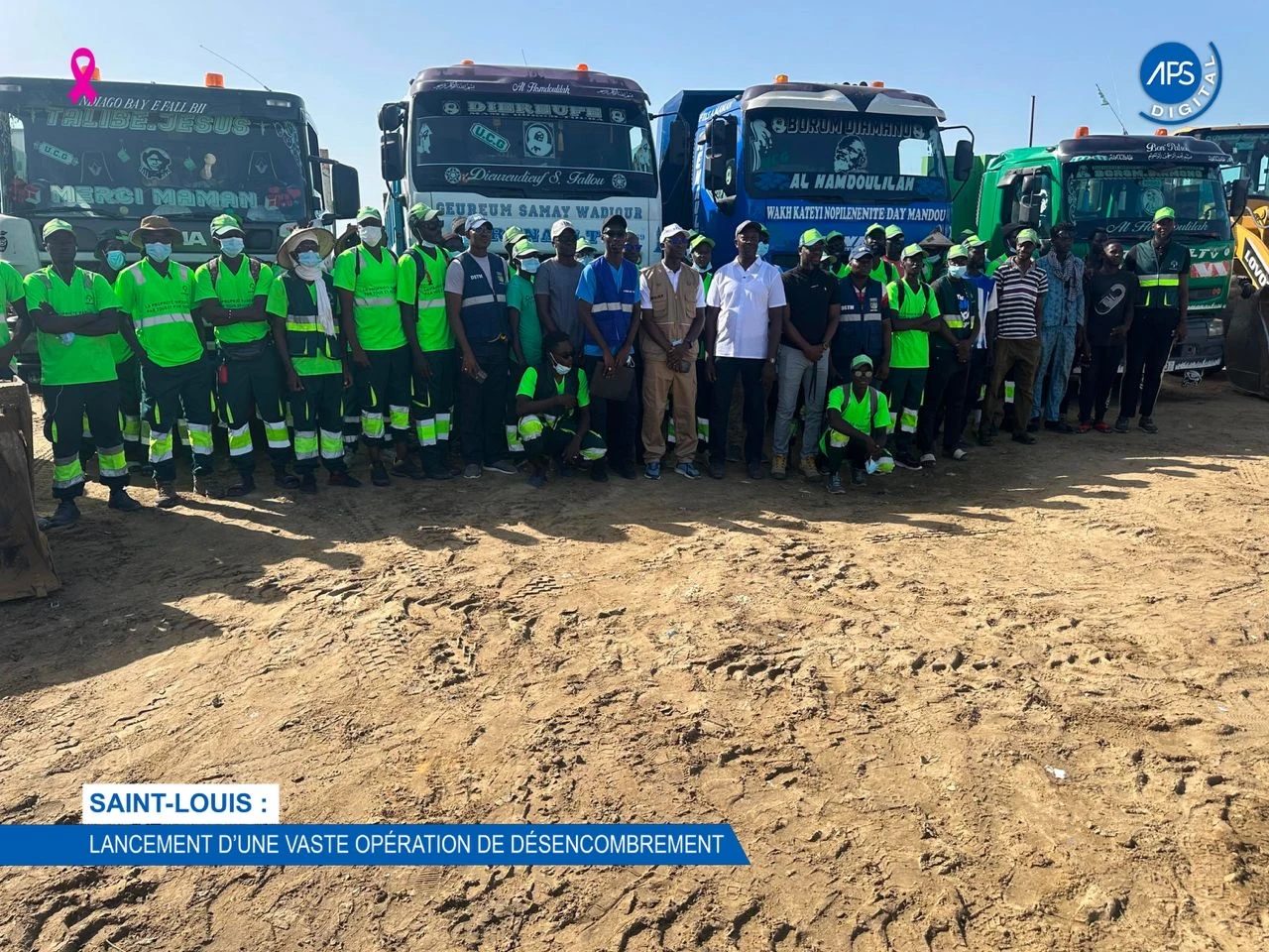 Saint-Louis : Lancement d'une vaste opération de désencombrement