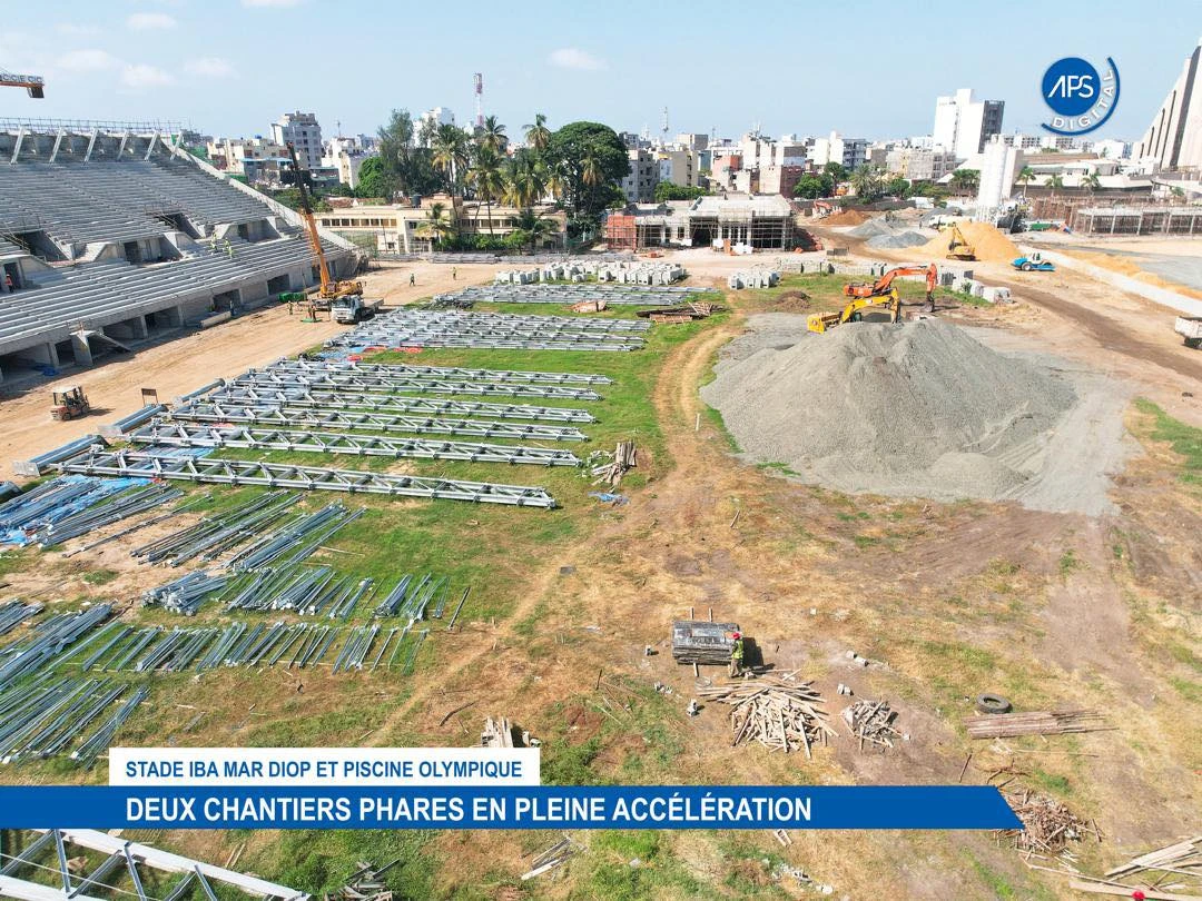 Stade Iba Mar Diop et Piscine Olympique : Deux chantiers phares en pleine accélération 