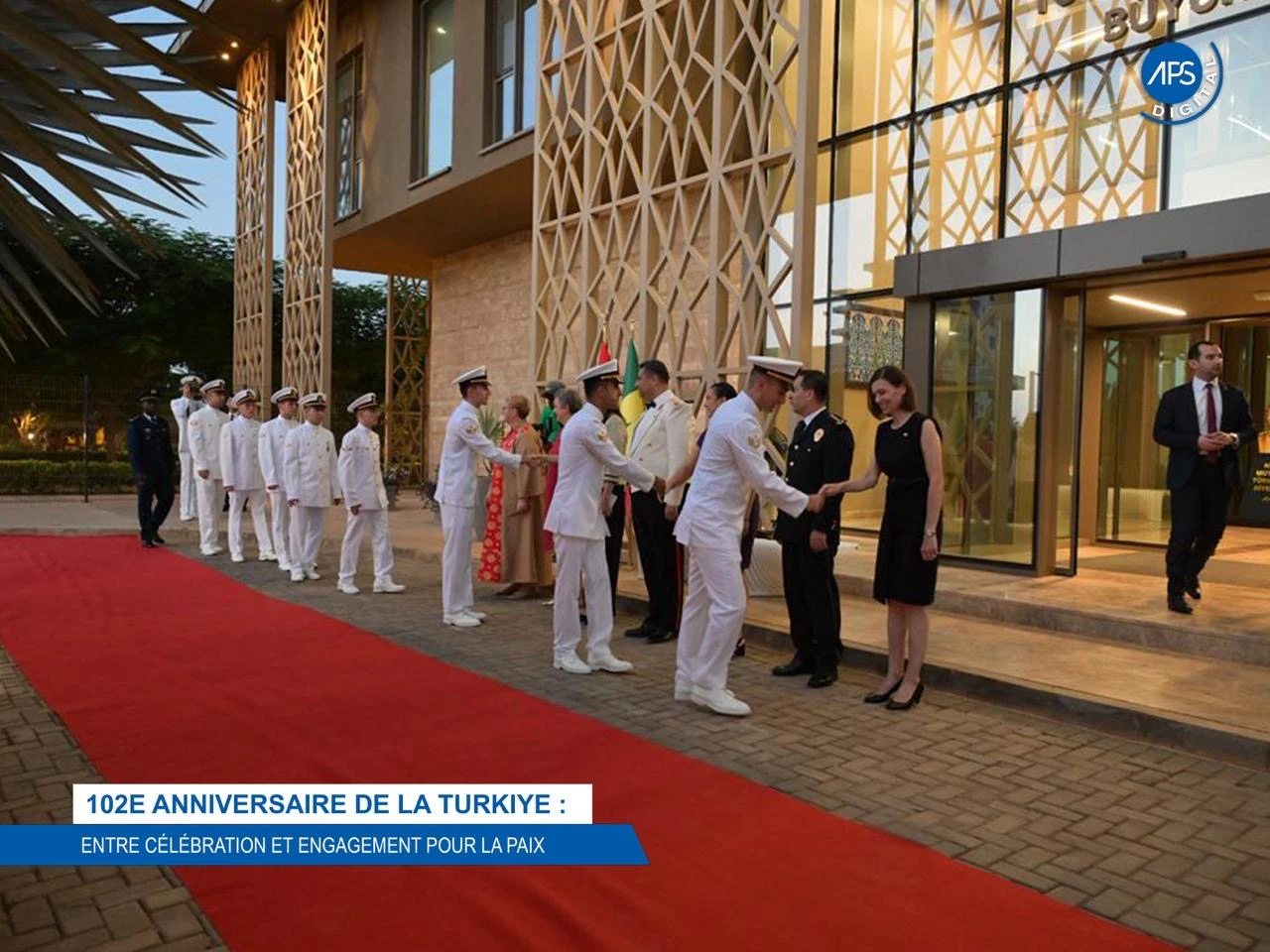 102e anniversaire de la Turkiye : entre célébration et engagement pour la paix