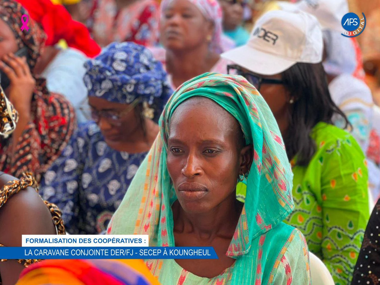 Formalisation des coopérative : La caravane conjointe DER / FJ - SECEP à Koungheul 