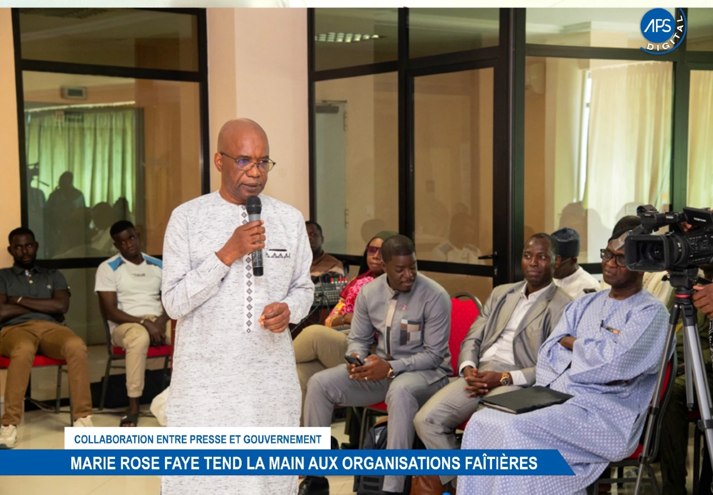 Collaboration entre presse et gouvernement : Marie Rose Faye tend la main aux organisations faîtières