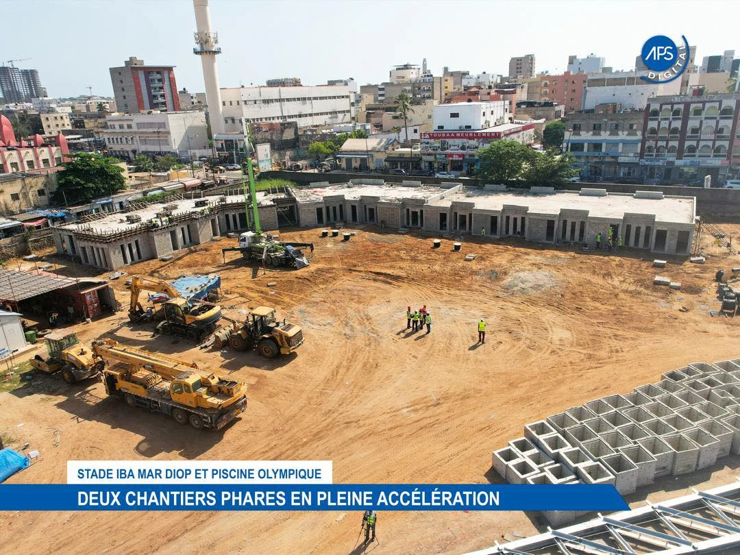 Stade Iba Mar Diop et Piscine Olympique : Deux chantiers phares en pleine accélération 