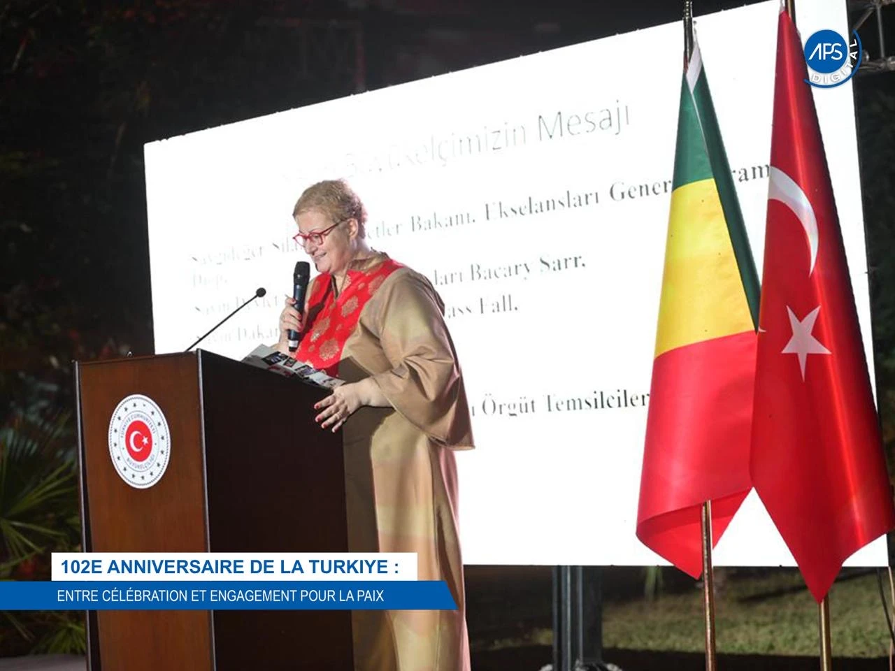 102e anniversaire de la Turkiye : entre célébration et engagement pour la paix