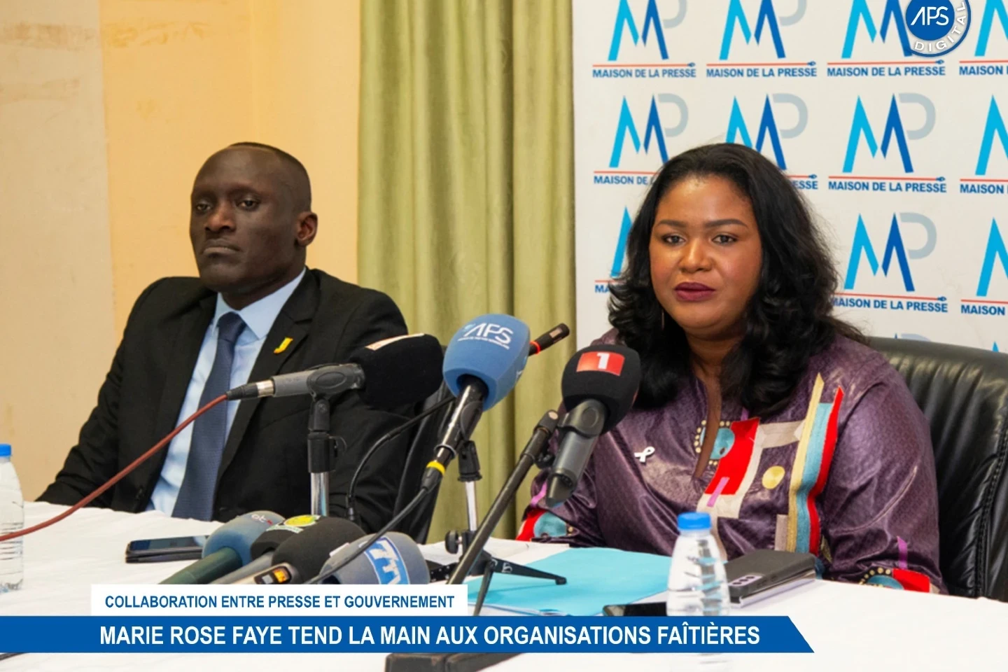 Collaboration entre presse et gouvernement : Marie Rose Faye tend la main aux organisations faîtières