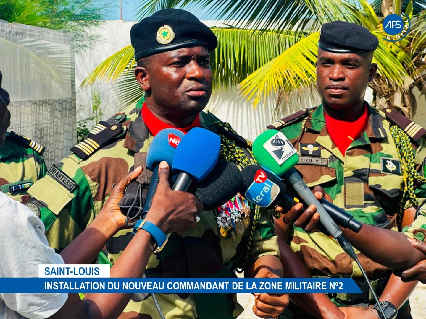 Saint - Louis : Installation du nouveau commandant de la zone militaire N°2 