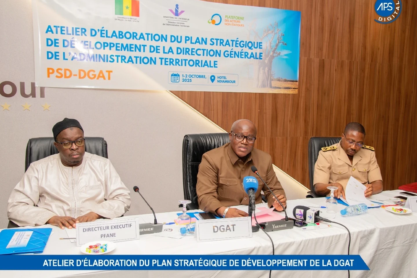 Atelier d’élaboration du plan stratégique de développement de la DGAT