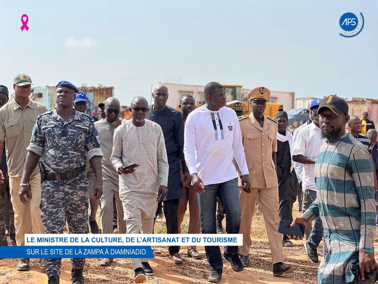 Le ministre de la Culture, de l’Artisanat et du Tourisme sur le site de la ZAMPA à Diamniadio
