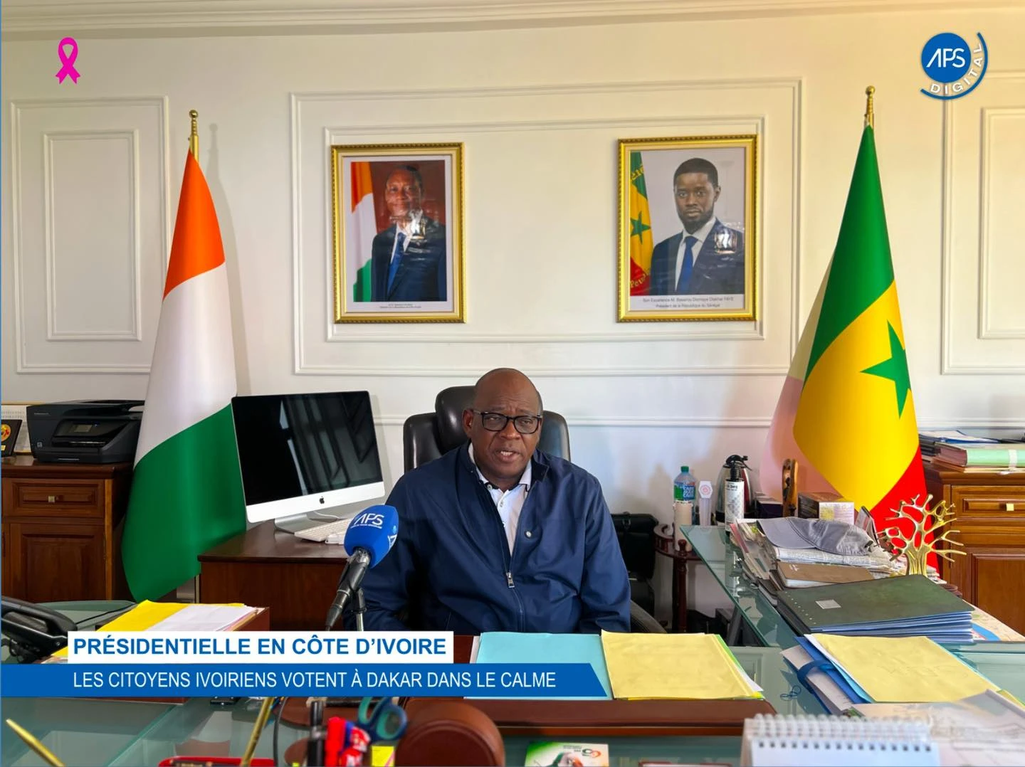 Présidentielle en Côte d’Ivoire : Les citoyens ivoiriens votent à Dakar dans le calme