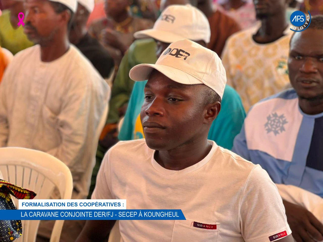 Formalisation des coopérative : La caravane conjointe DER / FJ - SECEP à Koungheul 