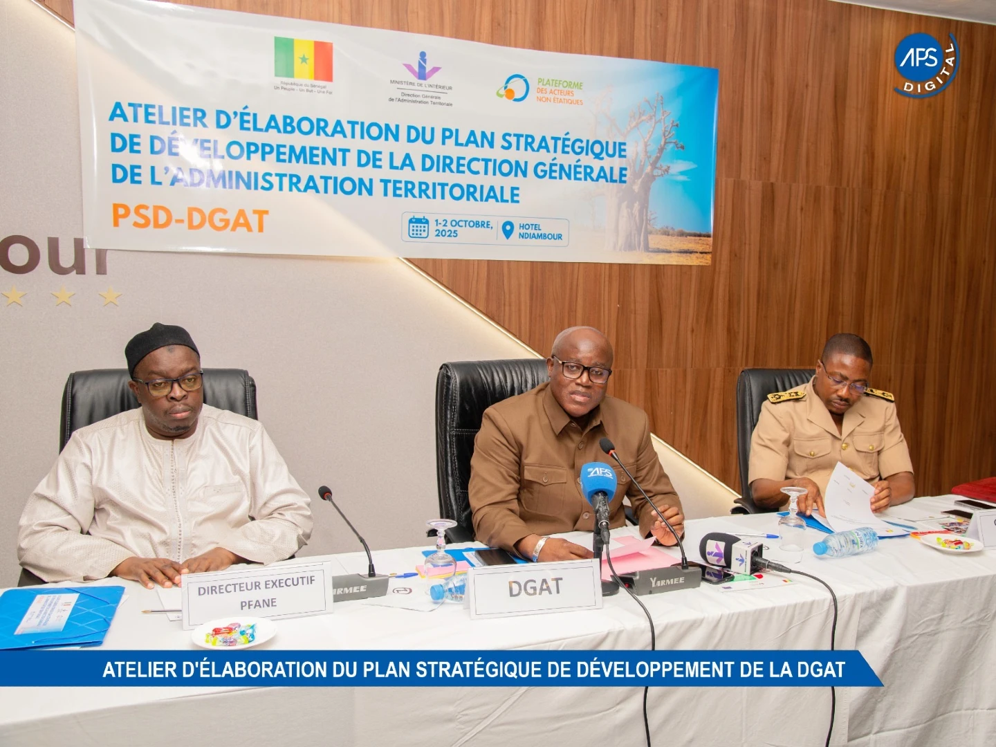 Atelier d'élaboration du plan stratégique de développement de la DGAT