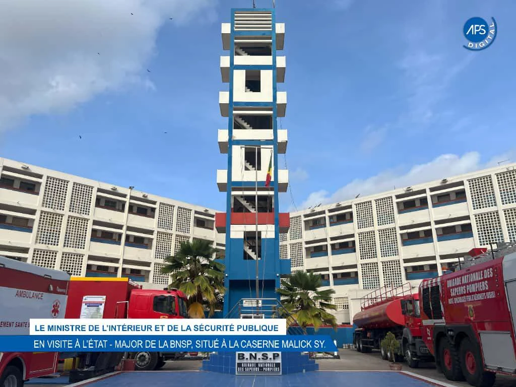 Le ministre de l'intérieur et de la sécurité publique : En visite à l'Etat - Major de la BNSP, situé à la caserne Malick Sy