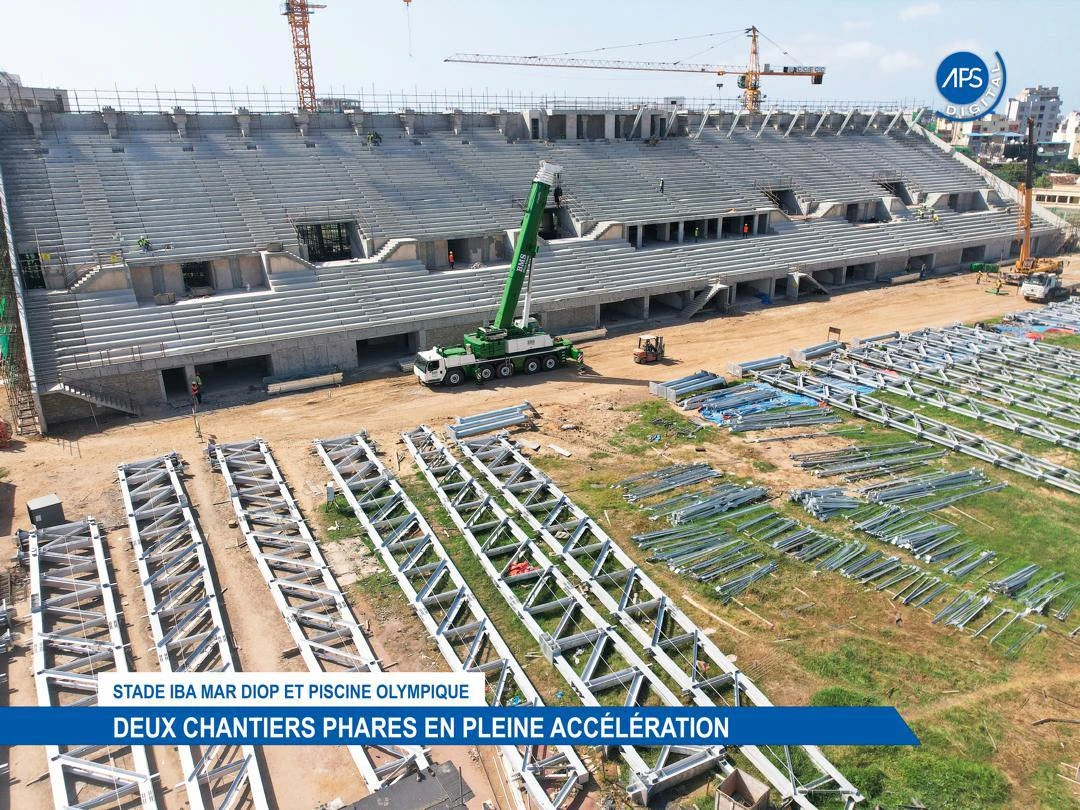 Stade Iba Mar Diop et Piscine Olympique : Deux chantiers phares en pleine accélération 