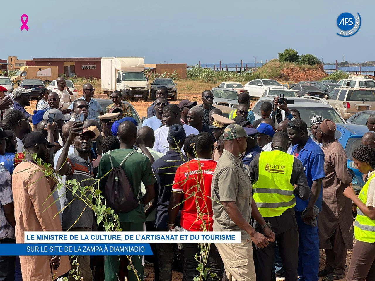 Le ministre de la Culture, de l’Artisanat et du Tourisme sur le site de la ZAMPA à Diamniadio