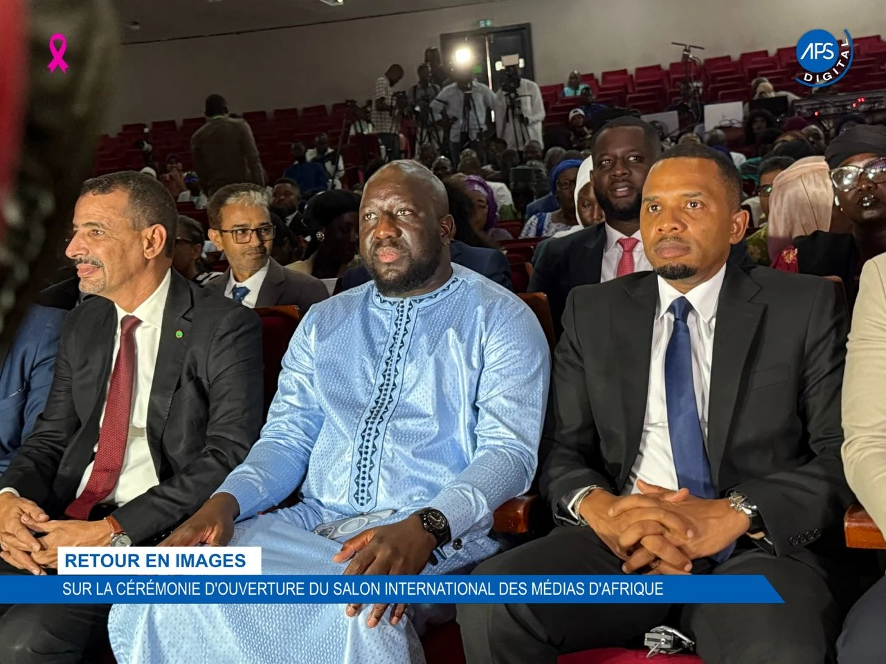 Retour en images sur la cérémonie d'ouverture du Salon international des médias d'Afrique