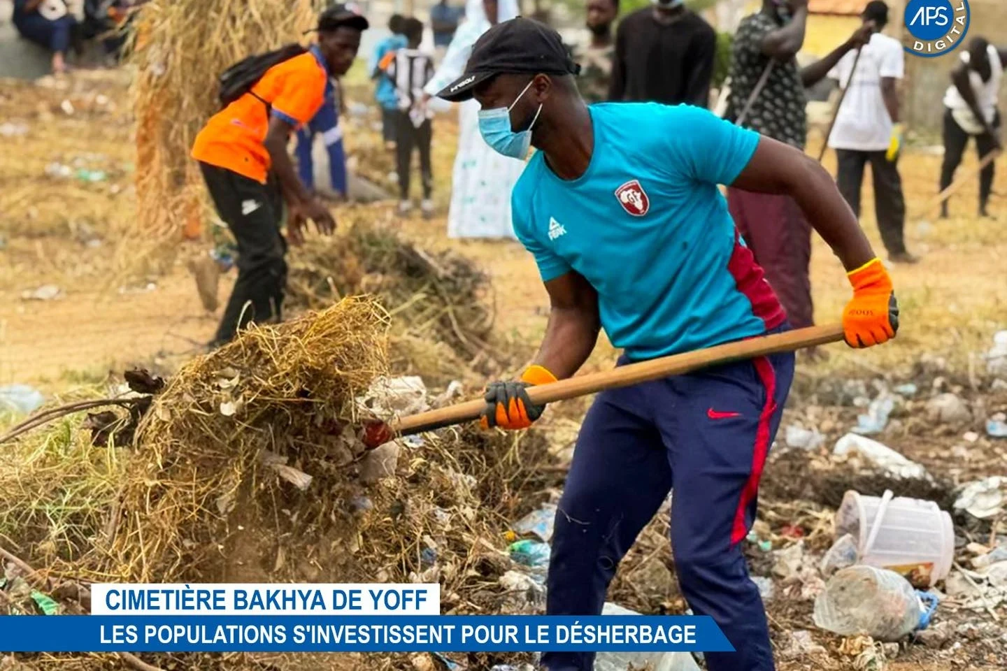 Cimetière Bakhya de Yoff : Les populations s’investissent pour le désherbage