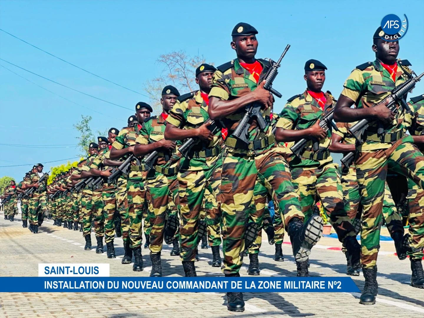 Saint - Louis : Installation du nouveau commandant de la zone militaire N°2 