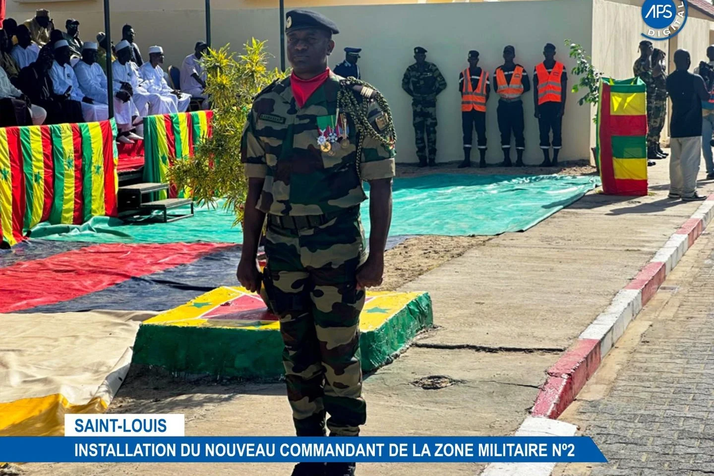 Saint – Louis : Installation du nouveau commandant de la zone militaire N°2 