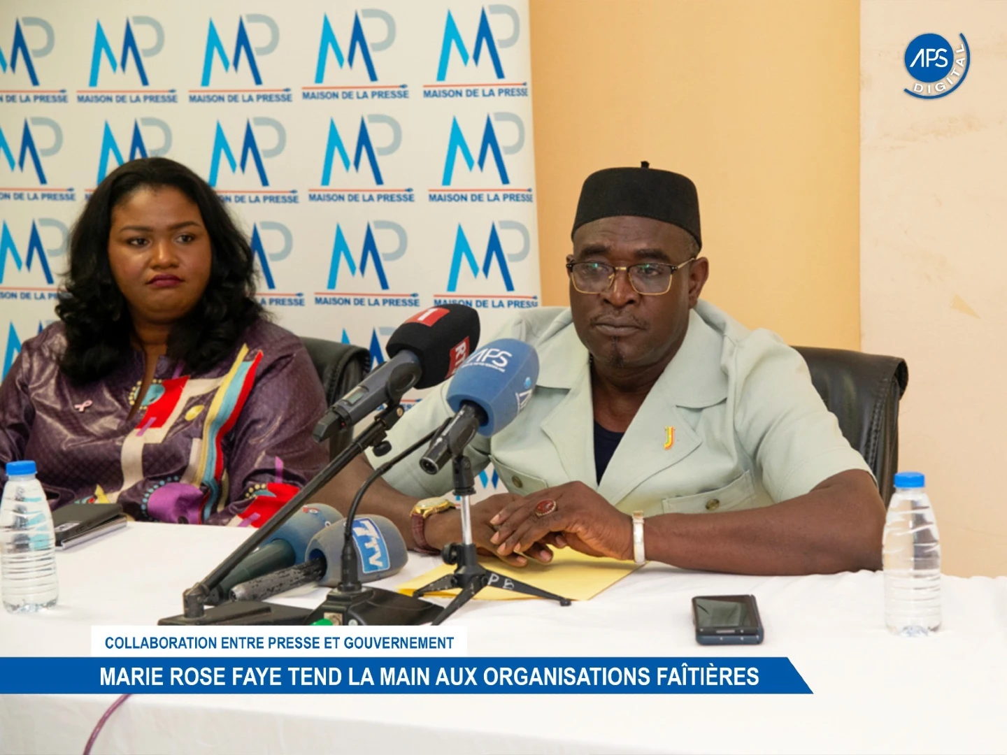 Collaboration entre presse et gouvernement : Marie Rose Faye tend la main aux organisations faîtières