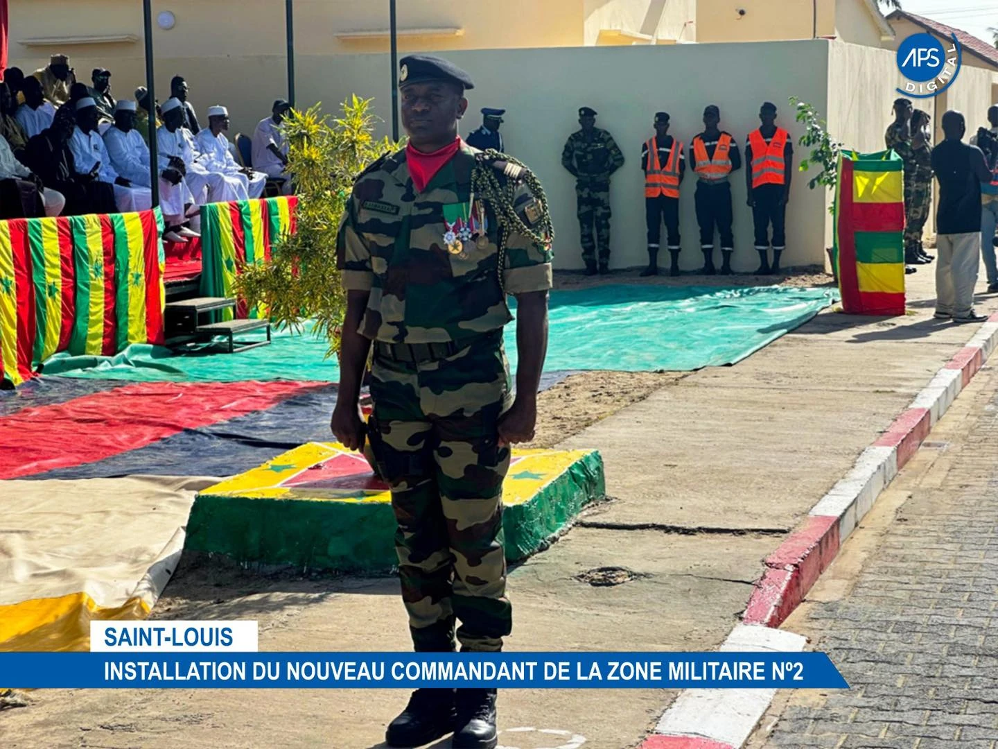 Saint - Louis : Installation du nouveau commandant de la zone militaire N°2 